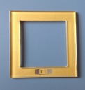 86x86mm T4 Switch panel in Champagne